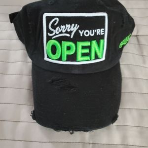 A Cool Distressed Adjustable Strapback